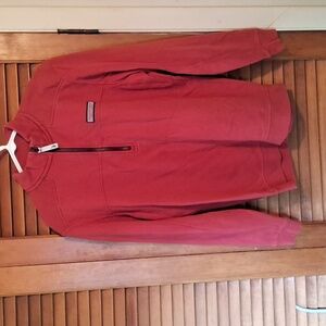 Vineyard Vines men's size small brick red quarter zip sweatshirt